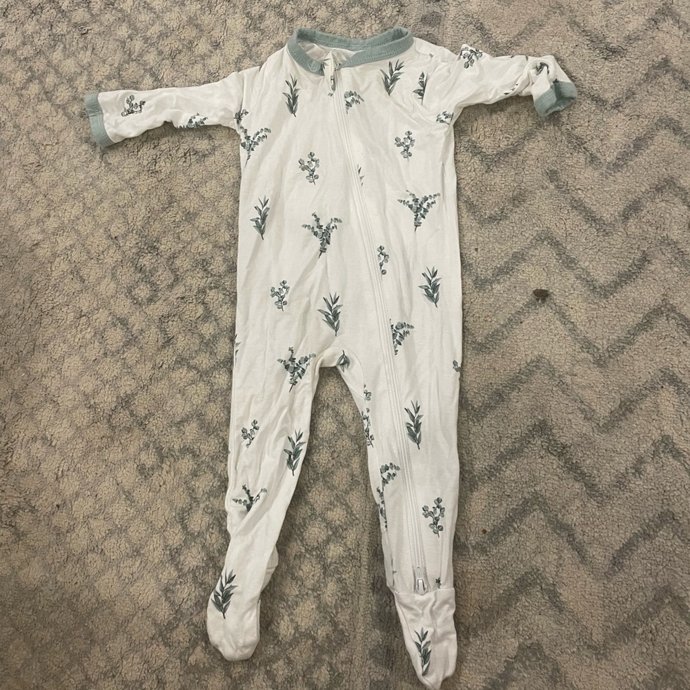 Kyte baby Eucalyptus footie